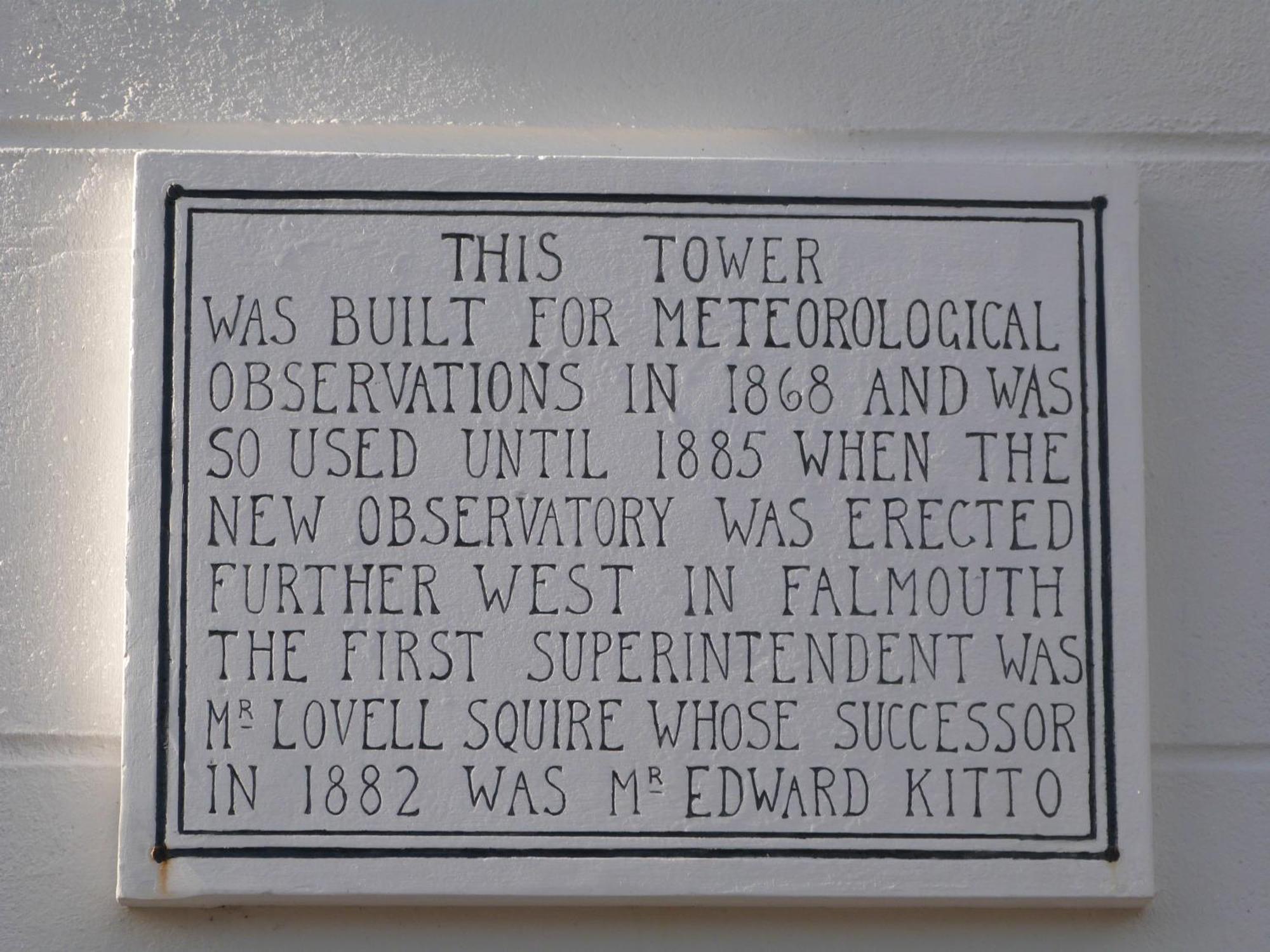 The Observatory Tower Falmouth Eksteriør bilde
